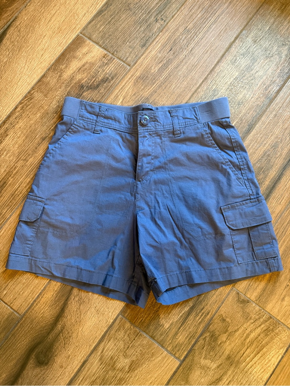 Lee Women's Navy Cargo Shorts
